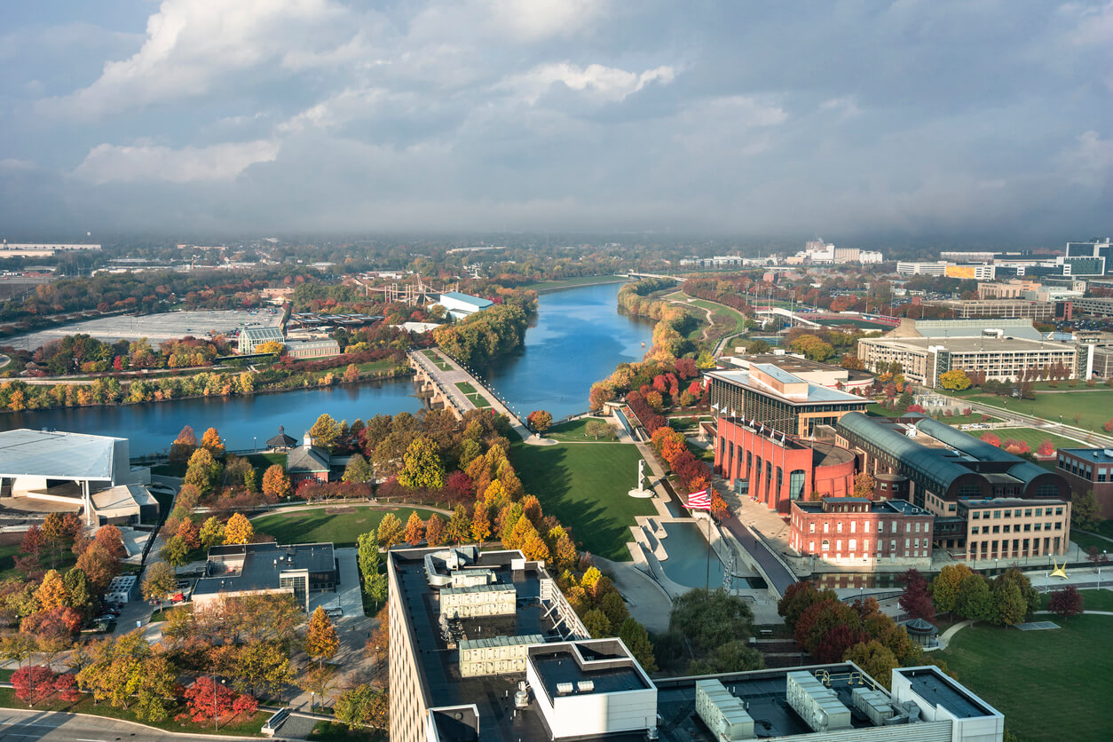 Indiana skyline