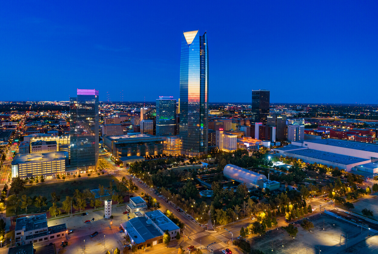 Oklahoma skyline